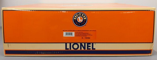 Lionel 6-15394 O Gauge Amtrak Superliner Passenger Set (Pack of 4) EX/Box - Picture 6 of 6