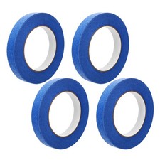  4 Rolls Automotive Tape Thick Masking for Painting Colored Painters
