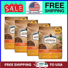 4 pack,Rachael Ray Nutrish Limited Ingredients, Lamb & Brown Rice Recipe, 6 lb