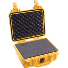 Pelican 1200 Case Yellow, Foam Set  MPN 1200-000-240
