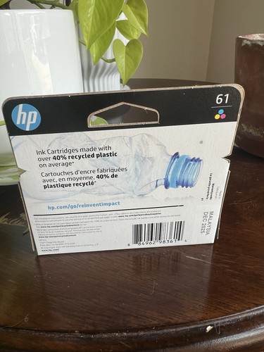 Cph 1941 Cartucce Inchiostro HP 61XL - Confezione Da 3 Pezzi (nero