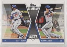 2011 Topps Update Diamond Duos Matt Kemp Jerry Sands #DD-29 0o9