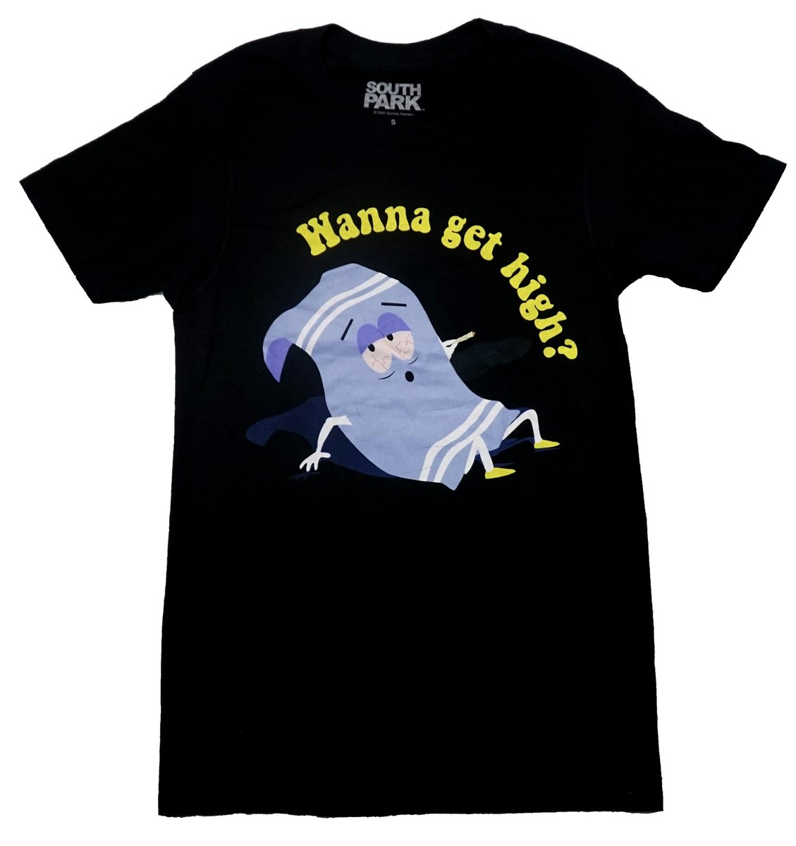 South Park New Adult T-Shirt - Towelie Wanna Get High? | eBay