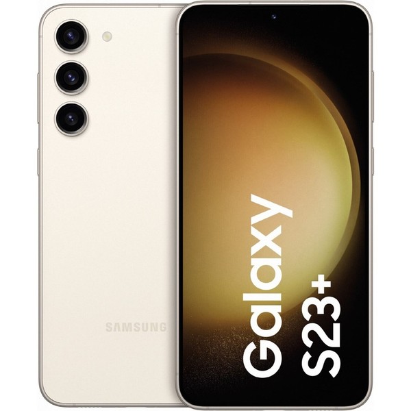 Samsung Galaxy S23+ 5G Dual-Sim 256GB Cream Android Smartphone 6,6 Zoll-image