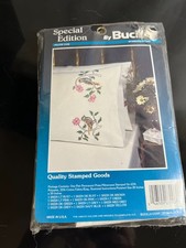 Bucilla 20 x 30 in. Pillowcase Set 12 Color Skeins 63108