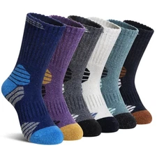 DoSmart Kids Hiking Walking Socks, Boys Girls Toddlers Merino Wool Warm Wicki...