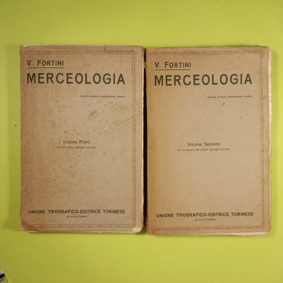 WARENELEMENTE VOL I E II FORTINI UTET 1923