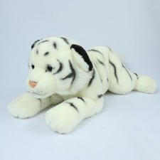 Vintage Animal Alley White Siberian Tiger Toys R' Us Plush Stuffed Animal 18"