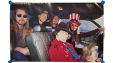 Blind Melon signed poster by 5 musicians