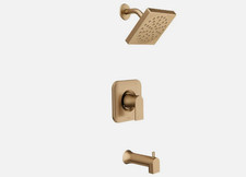 MOEN Genta 82760BZG Single-Handle 1-Spray Tub and Shower Faucet in Bronzed Gold