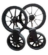 Baby Jogger City Select LUX Stroller Front and Back Wheels Replacement Set