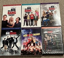 The Big Bang Theory TV Series Seasons 1-6 DVDs Like New Condition - English