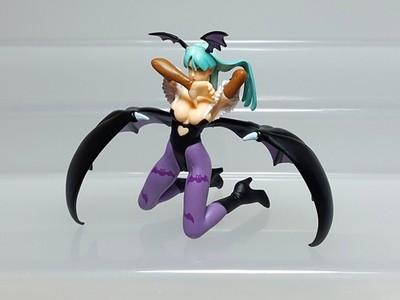 Vampire Darkstalkers HGIF Capcom Gals Morrigan Aensland Figure Bandai G04 2.7in