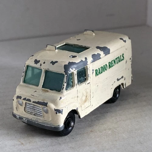 Lesney MATCHBOX TV SERVICE VAN - No. 62 - RADIO RENTALS Livery - Used & Unboxed.