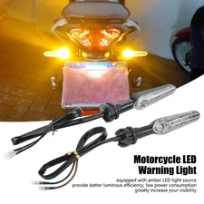 Motorcycle LED Warning Light Turn Signal Lights Scratch Resistance For Moto WUFF