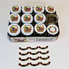 Ball Quilted Crystal Jelly Jars 8 w/Lid 2 w/Top Only 12 Labels