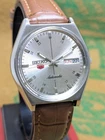 Rare Vintage Seiko 5 Automatic Day Date Movement No. 6309A Japan Made Mens Watch