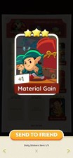 Monopoly Go Cards Material Gain