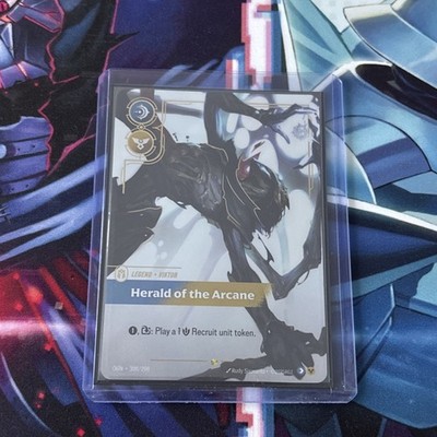 Riftbound TCG Viktor Herald Of The Arcane Overnumbered Showcase Alt 308/298 Mint