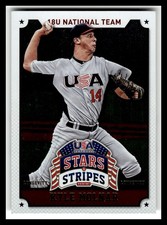 2015 Panini USA Baseball Stars & Stripes #62 Kyle Molnar Longevity (Retail)