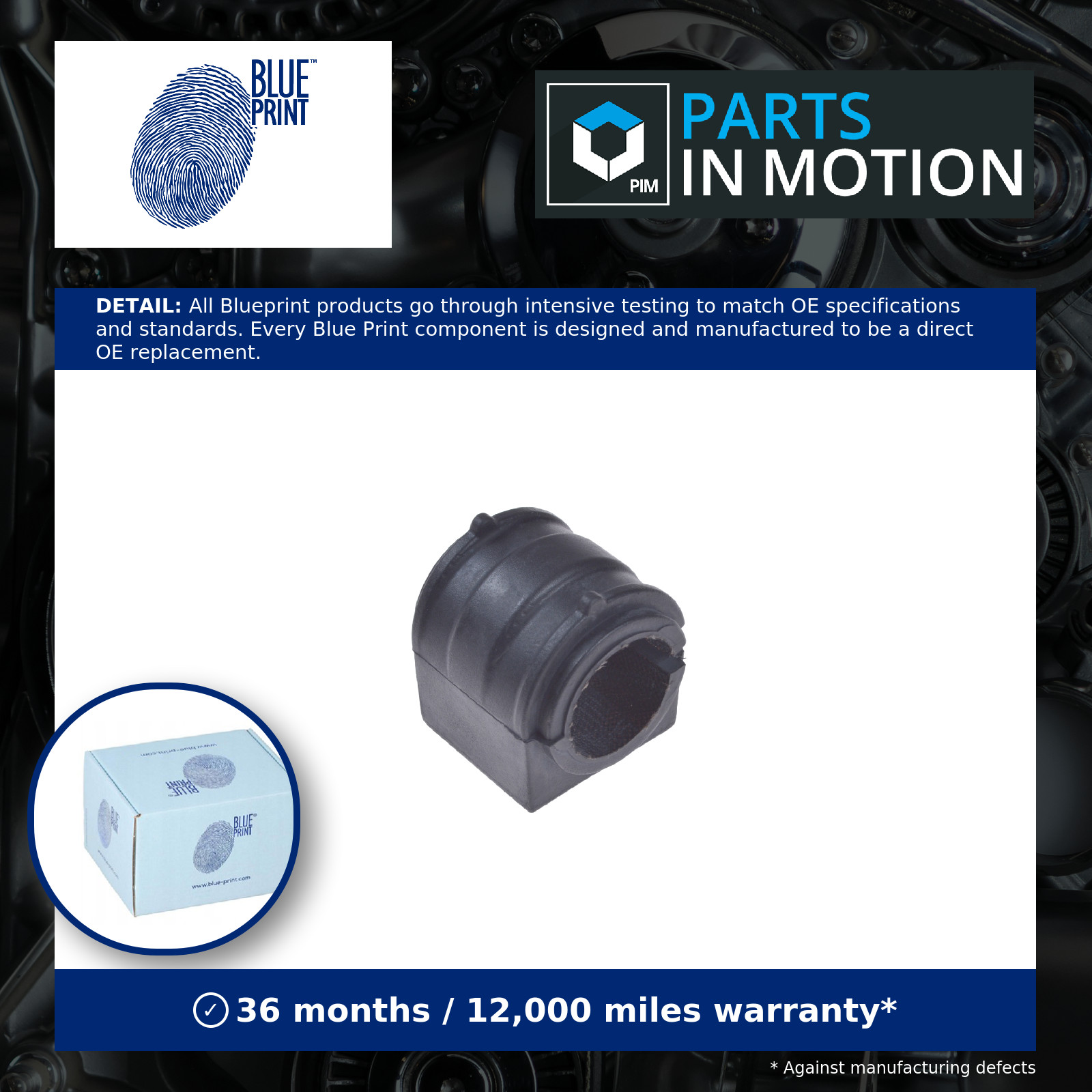 Anti Roll Bar Bush fits JAGUAR S TYPE X200 3.0 Front 99 to 07 Suspension Quality