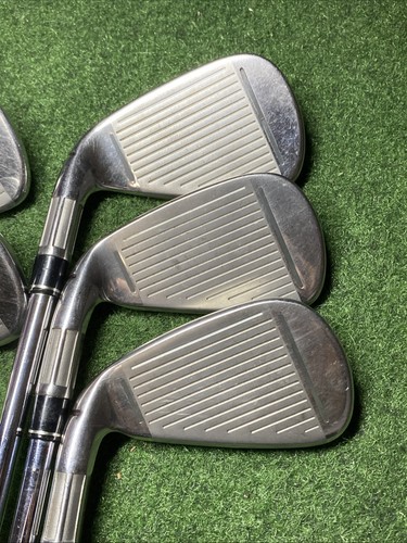 TaylorMade M4 2018 Iron Set 6-PW KBS Regular Flex Steel Shaft Very Good Right RH - Picture 7 of 15