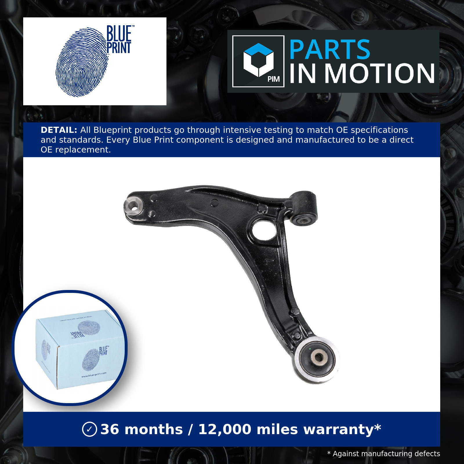 Wishbone / Suspension Arm fits RENAULT MASTER Mk3 2.3D Front Lower, Left 2010 on