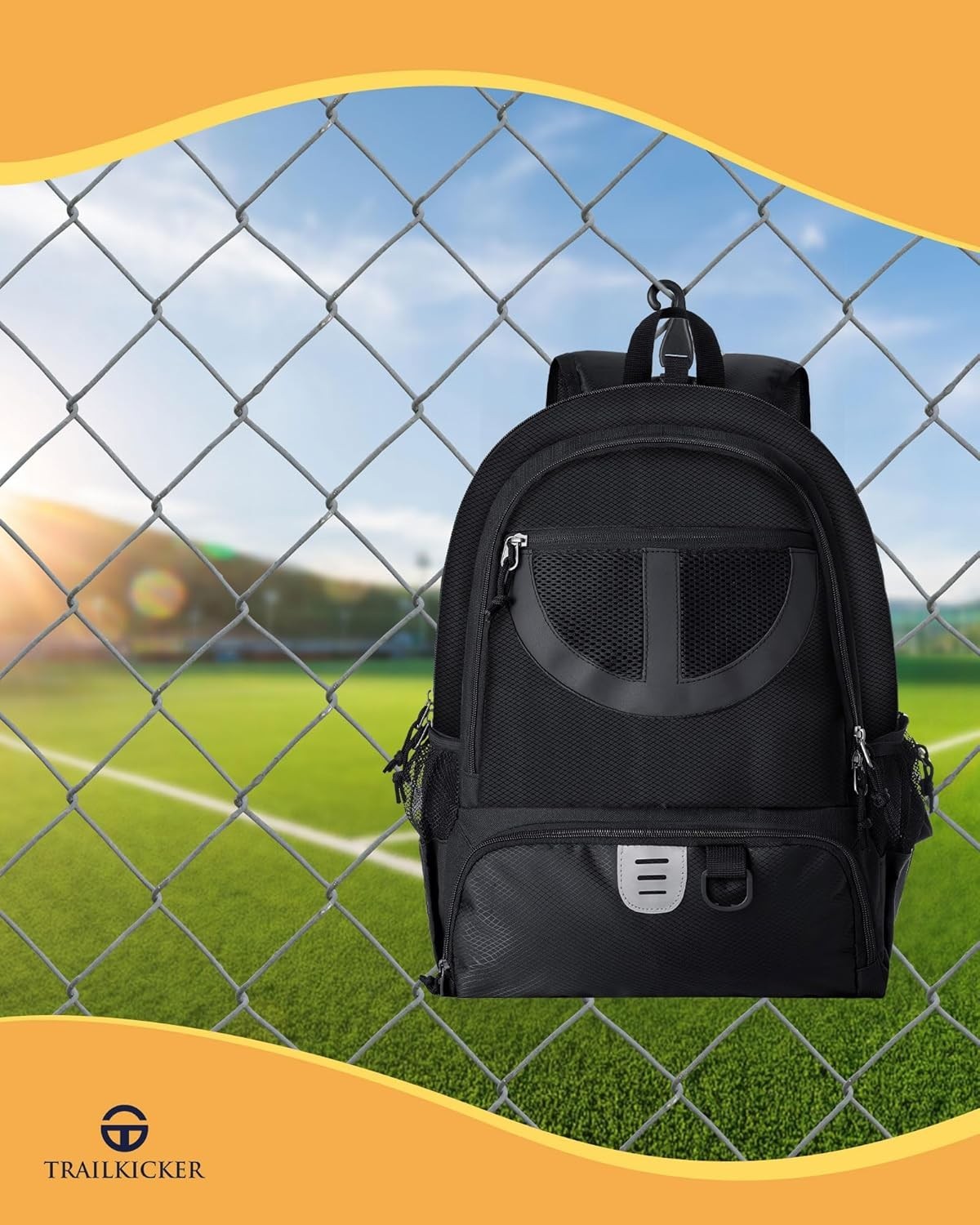 Basketball Bag Backpack for Men Women with Ball & Shoes Compartment 30L Capac...