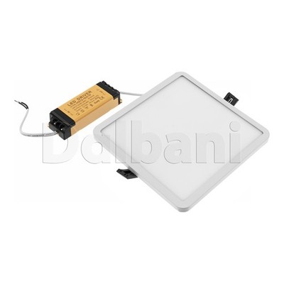 6pcs 18W 6000k White Square Surface Mounted LED Panel Light