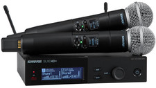 Shure SLXD24D /58 Wireless System Dual Channel w/ SM58 Dynamic Mics G57