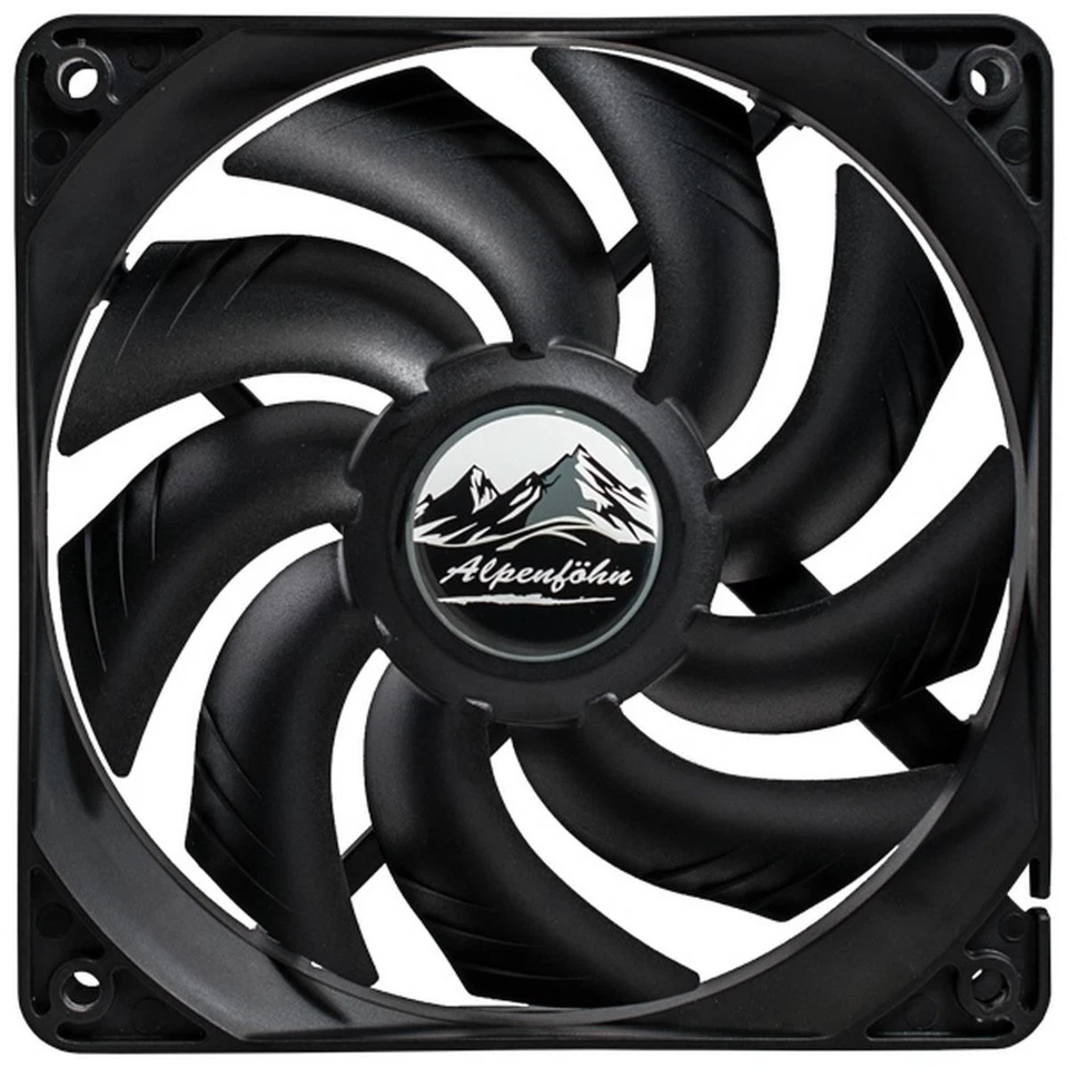 Alpenföhn Wing Boost 2 Wing Boost 2 PWM 120mm Gehäuselüfter schwarz #301393