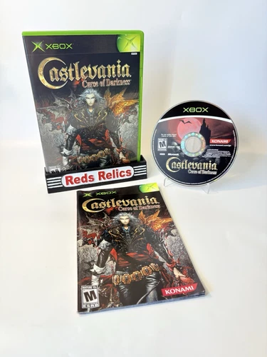 Castlevania: Curse of Darkness (Microsoft Xbox, 2005) Complete Mint Condition
