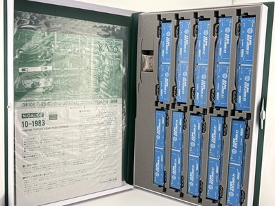 KATO 10-1983 Koki 105 ''Toyota Longpass Express'' (Eco Liner) 10-Car Set N Scale