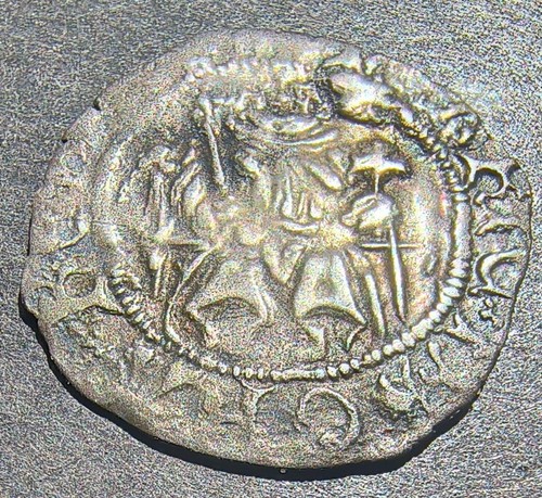 ENGLAND HENRY VII TUDOR Silver Penny (1480-1500)