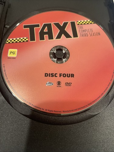 Taxi - Season 3 1981 -Judd Hirsch, Jeff Conaway, Danny DeVito - Reg 4 DVD - Picture 6 of 6