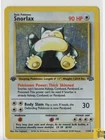 Snorlax 11/64 Holo Rare Jungle Pokemon 1st Edition Holo Heavily Played