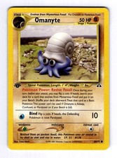 Omanyte Neo Discovery #60 (2001) Common 1st Edition NM Pokemon on eBay