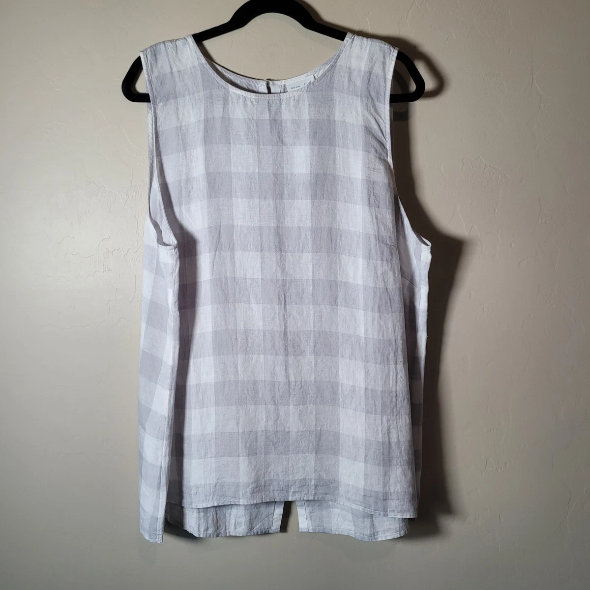 Linen Gray Tank Tops for Women for sale | eBay
