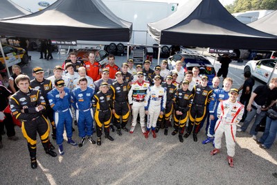 WRC Rallye de France Fia Academy drivers Portrait Motor Racing Old Photo