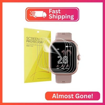 Lamshaw Compatible Cubitt Viva Pro Smartwatch Screen Protector, [6 Pack] Full Co
