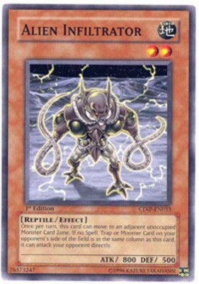 Alien Infiltrator - CDIP-EN033 - Common - Unlimited Edition Lightly Played Cyber