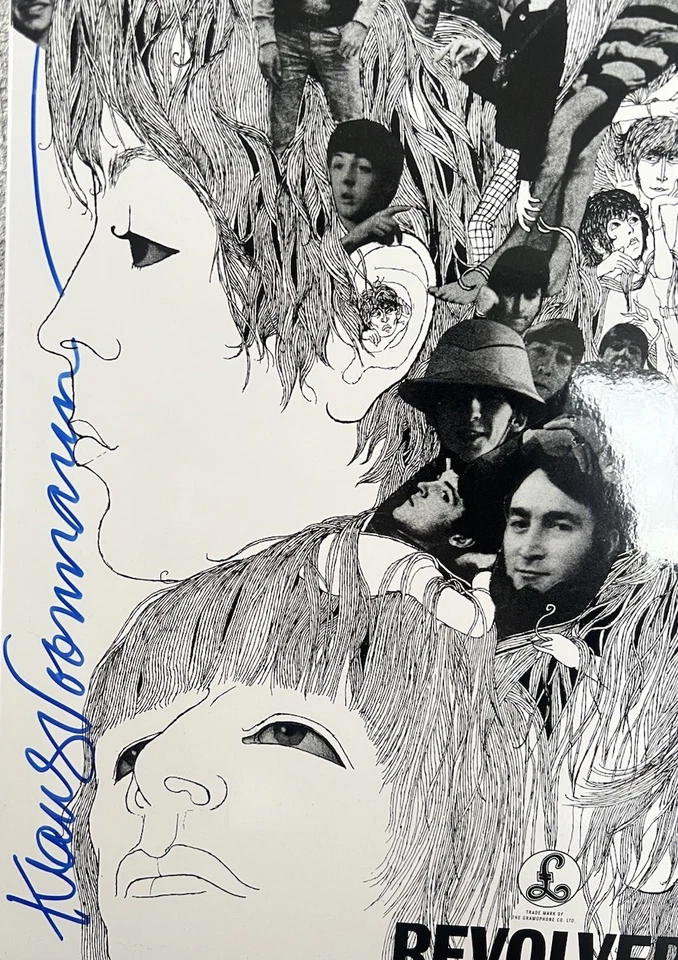 KLAUS VOORMANN signiert Autogramm Vinyl „Revolver“ Beatles - Bild 2 von 4