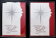 Set of 2 DaySpring Boxed Christmas Cards, NIB, 32 CT, Holiday, Self Seal NEW