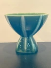 VINTAGE MCM HULL ART POTTERY CONTINENTAL EVERGREEN PEDESTAL PLANTER/BOWL