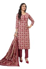 Cotton Printed Readymade Salwar Suit For Women