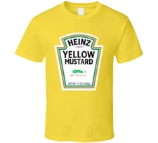 Heinz Yellow Mustard Halloween Group Costume T Shirt