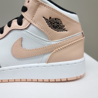 jordan 1 mid arctic orange on feet