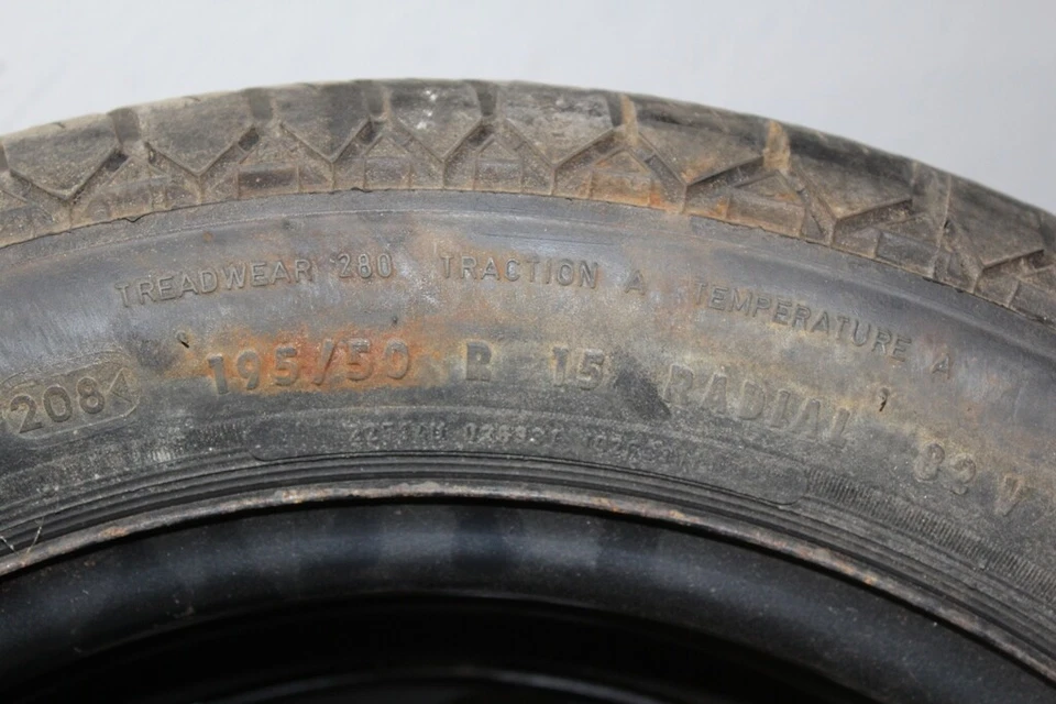 Reserverad Notrad Ford Escort V 5 Ersatzrad 195/65 R15 Felge 6x15 ET41 - Bild 4 von 4