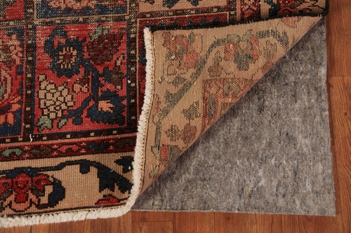 Vegetable Dye Garden Design Bakhtiari Vintage Handmade Wool Area Rug 4x7 Carpet - Picture 8 of 21