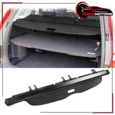 Fits 07-11 Honda Crv 4-door Oe Style Retractable Black Rear Cargo Cover Shade